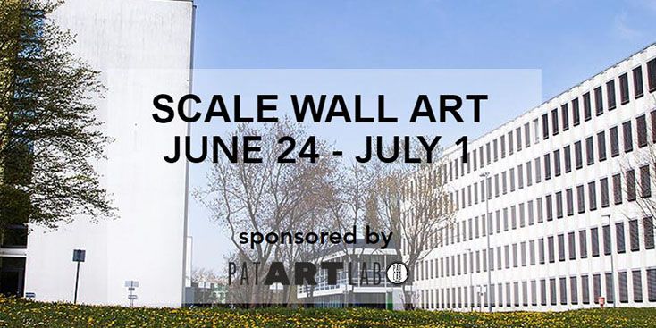 SCALE WALL ART - Siemens Campus Munich