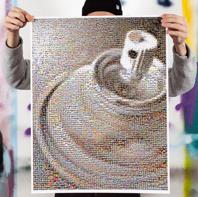 DAIM | "Mosaik Can" | Poster